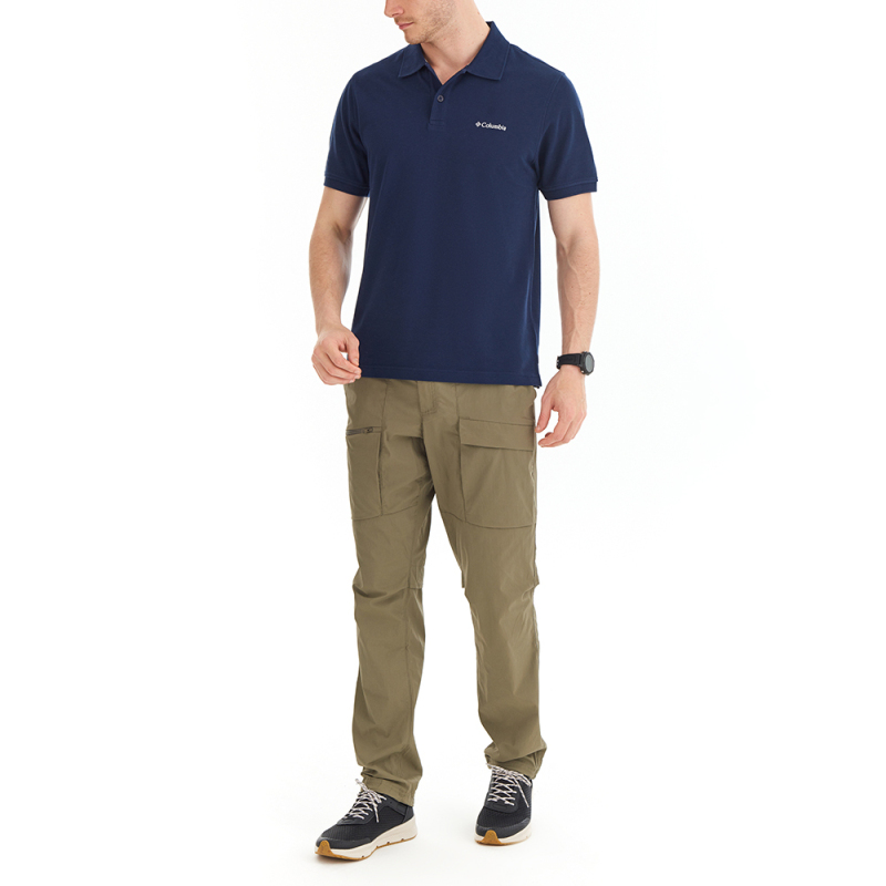Columbia CS0214 M Cascade Range Solid Polo II Erkek Polo Tshirt - Columbia