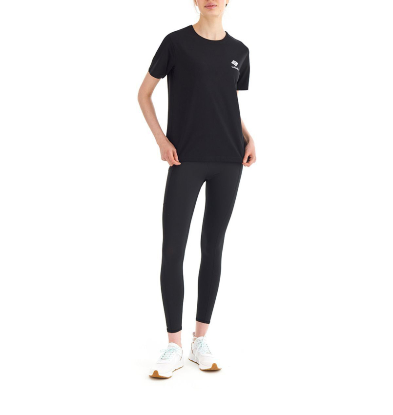 Columbia CS0316 CSC W Stacked Mini Gem Logo Kadın Tshirt - 4