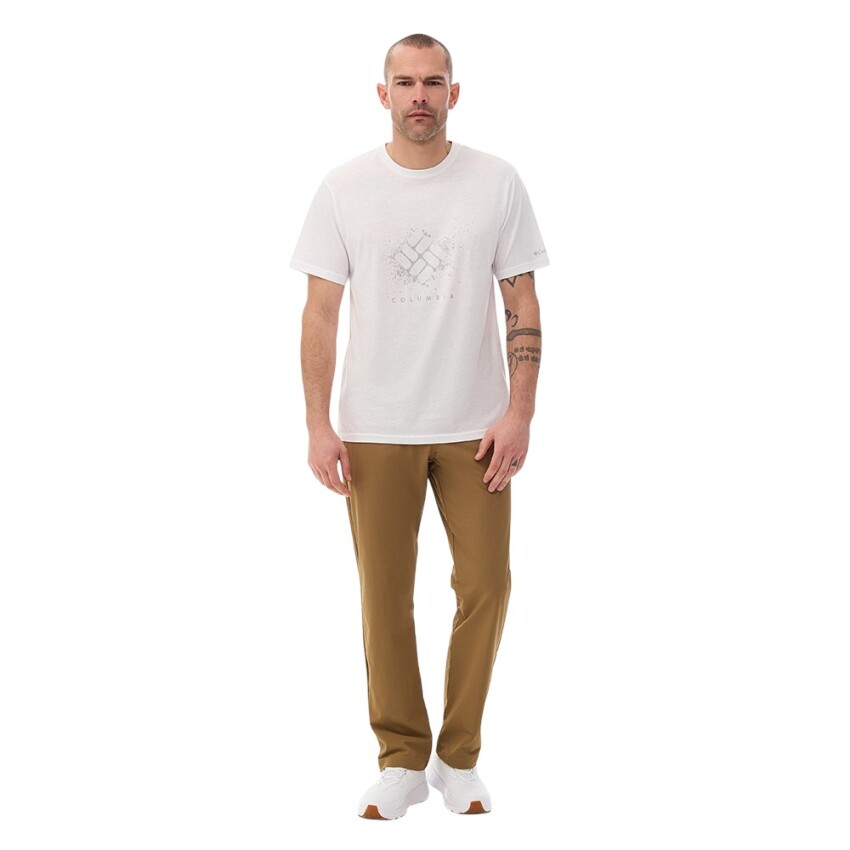 Columbia CS0480 CSC M Splatter Gem SS Tee Beyaz Erkek Tshirt - 5