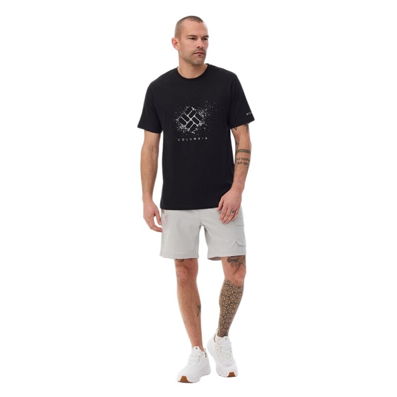 Columbia CS0480 CSC M Splatter Gem SS Tee Siyah Erkek Tshirt - 5