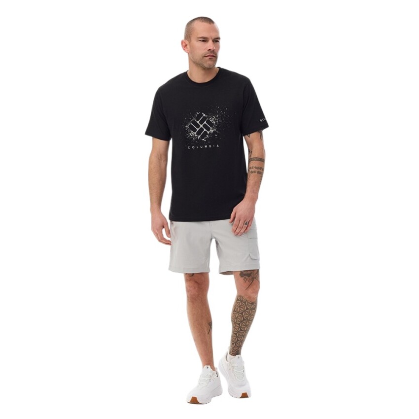 Columbia CS0480 CSC M Splatter Gem SS Tee Siyah Erkek Tshirt - 5