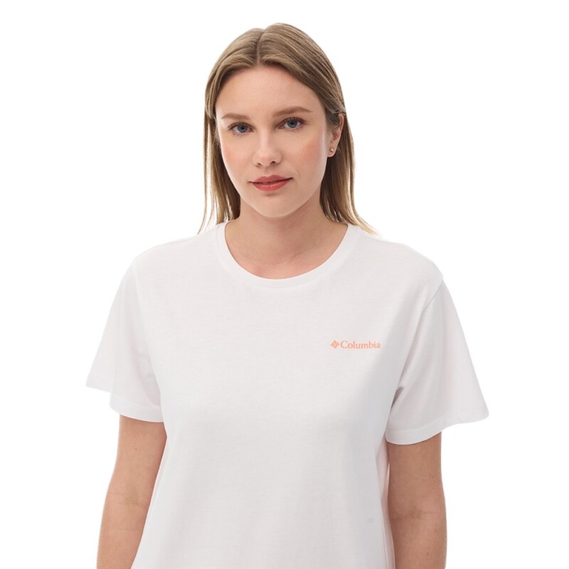 Columbia CS0513 CSC W PFG Inagua Script SS Beyaz Kadın Tshirt - 4