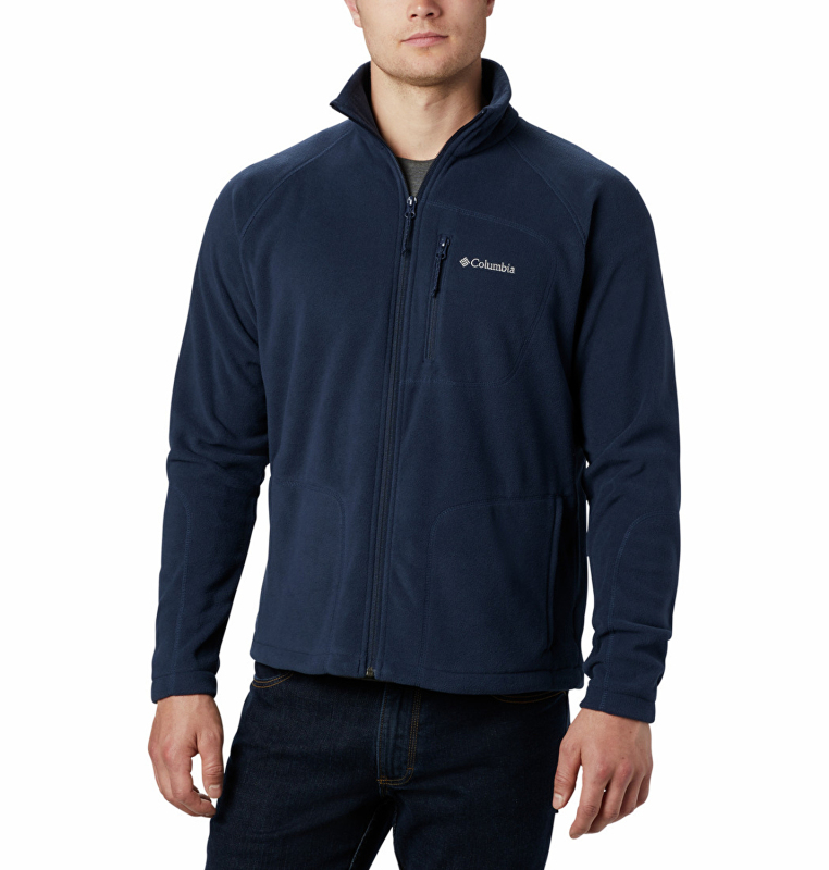 Columbia Fast Trek II Full Zip Fleece Lacivert Erkek Polar - Columbia