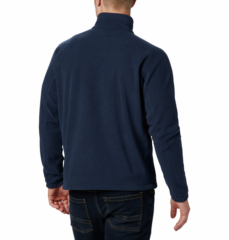 Columbia Fast Trek II Full Zip Fleece Lacivert Erkek Polar - 3