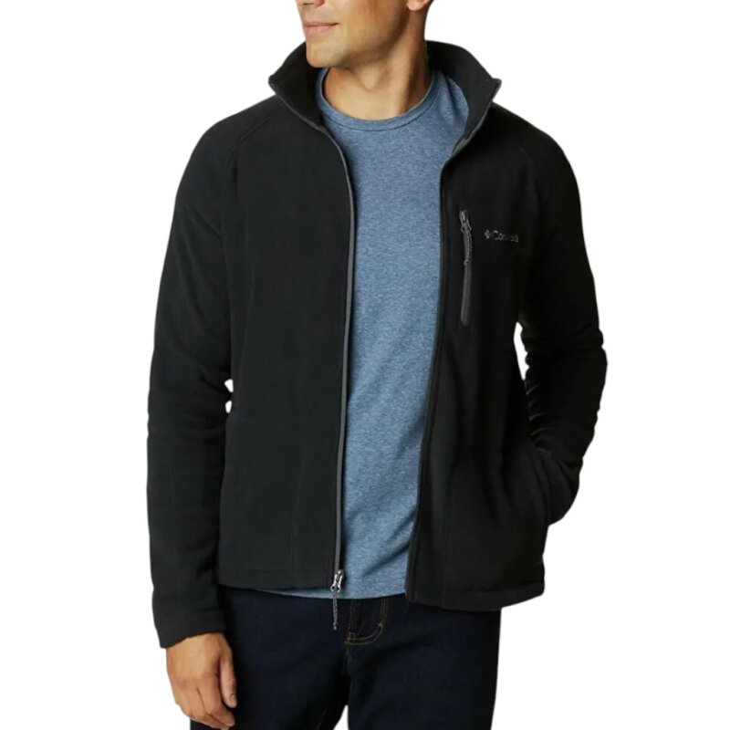 Columbia Fast Trek II Full Zip Fleece Siyah Erkek Polar - Columbia