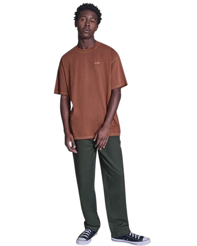 Converse Cons SS Tee Kahverengi Erkek Tshirt - Converse (1)
