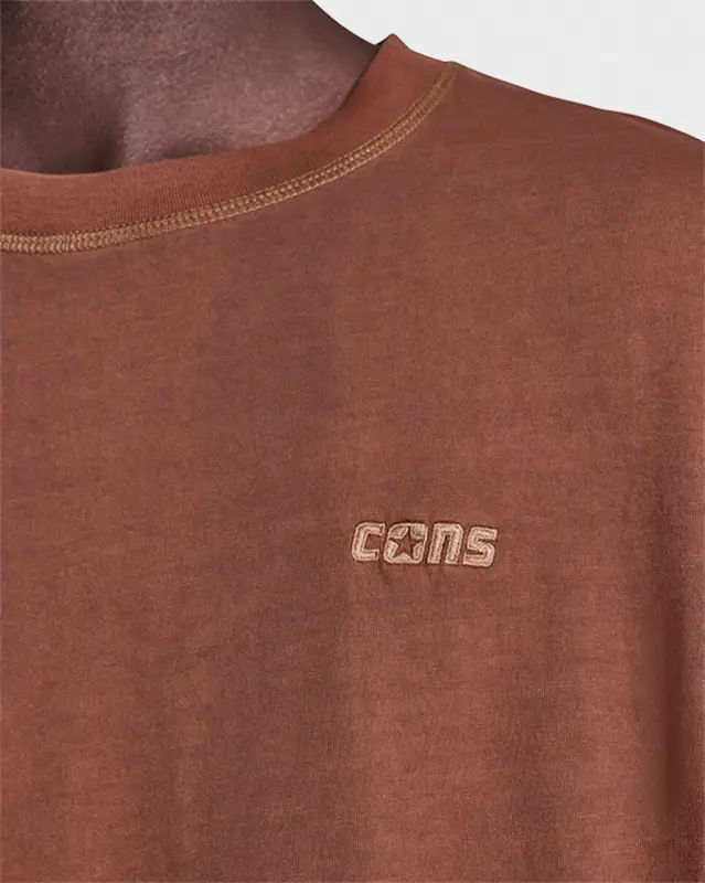 Converse Cons SS Tee Kahverengi Erkek Tshirt - 6