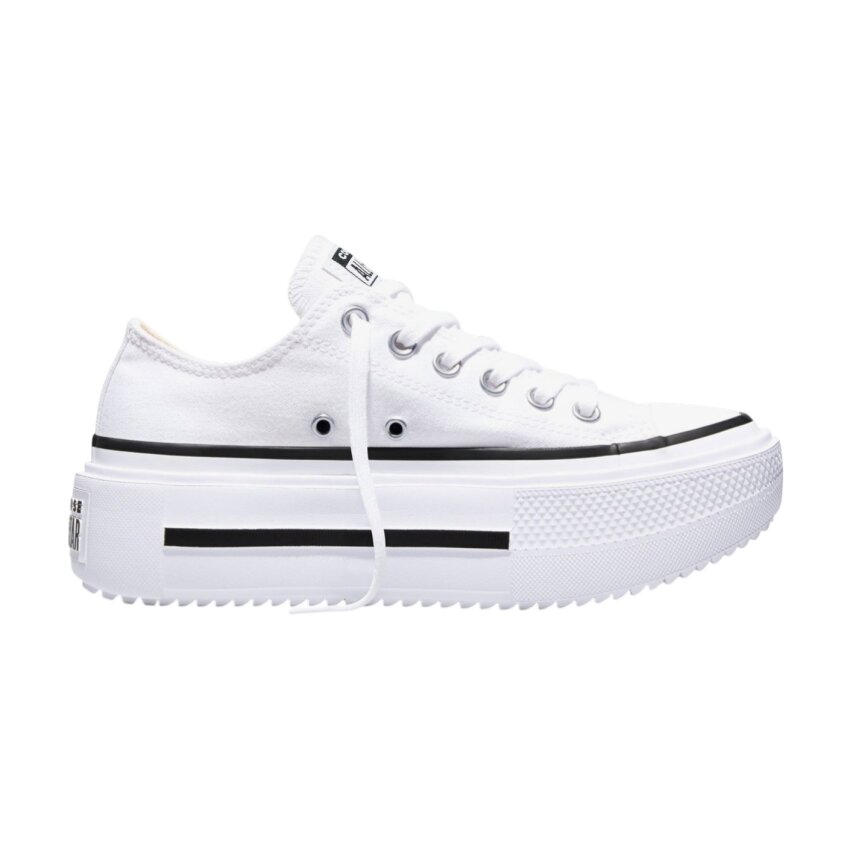 Converse Chuck Taylor All Star Lift Double Stack Platform Canvas Beyaz Kadın Sneaker Ayakkabı - 1
