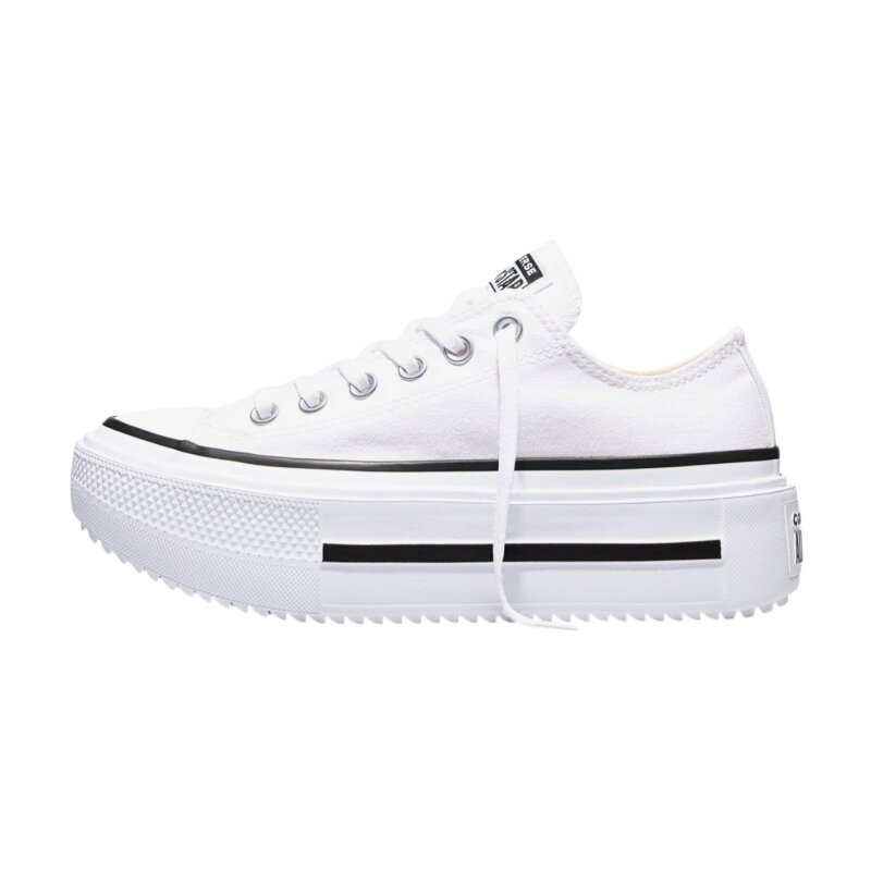 Converse Chuck Taylor All Star Lift Double Stack Platform Canvas Beyaz Kadın Sneaker Ayakkabı - Converse (1)