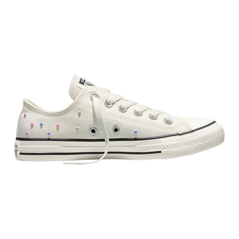 Converse Chuck Taylor All Star Mini Studs Bej Kadın Sneaker Ayakkabı - Converse