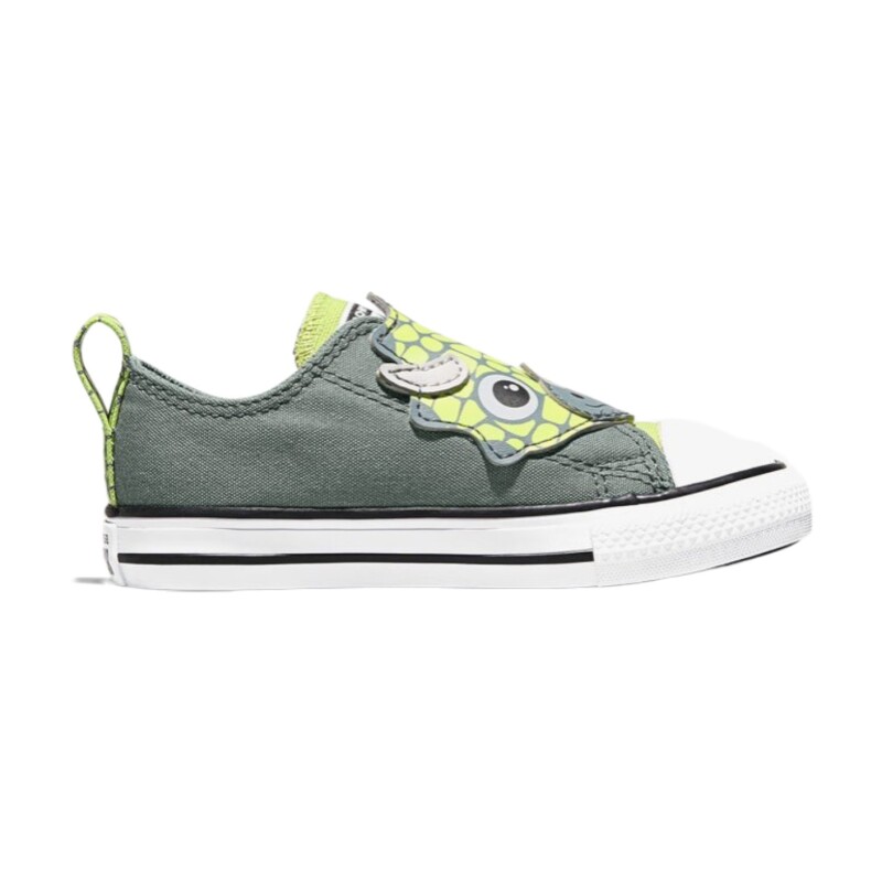 Converse Chuck Taylor All Star One Strap Dinos Easy-On Yeşil Çocuk Günlük Ayakkabı - Converse