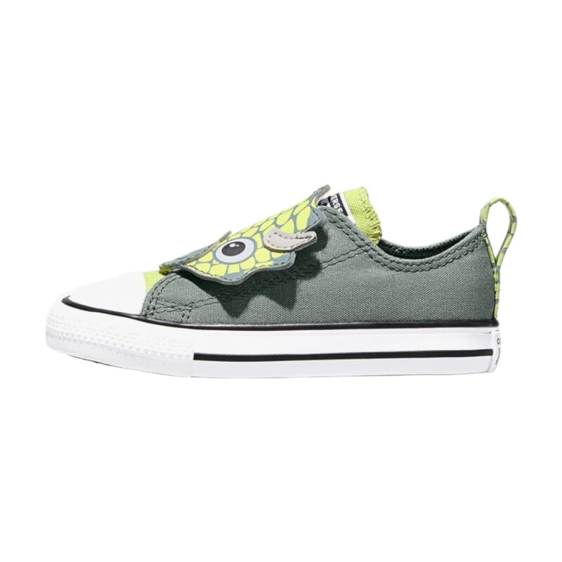 Converse Chuck Taylor All Star One Strap Dinos Easy-On Yeşil Çocuk Günlük Ayakkabı - Converse (1)