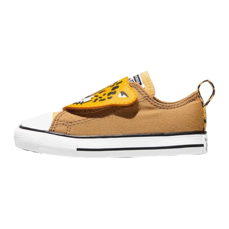 Converse Chuck Taylor All star One Strap Leopards Easy-On Sarı Çocuk Günlük Ayakkabı - Converse (1)