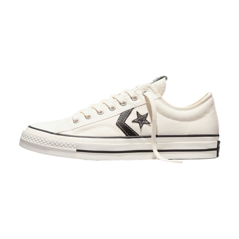 Converse Star Player 76 Premium Canvas Beyaz Erkek Sneaker Ayakkabı - Converse (1)