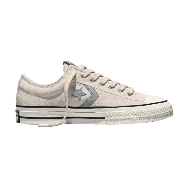 Converse Star Player 76 Suede Bej Erkek Sneaker Ayakkabı - Converse