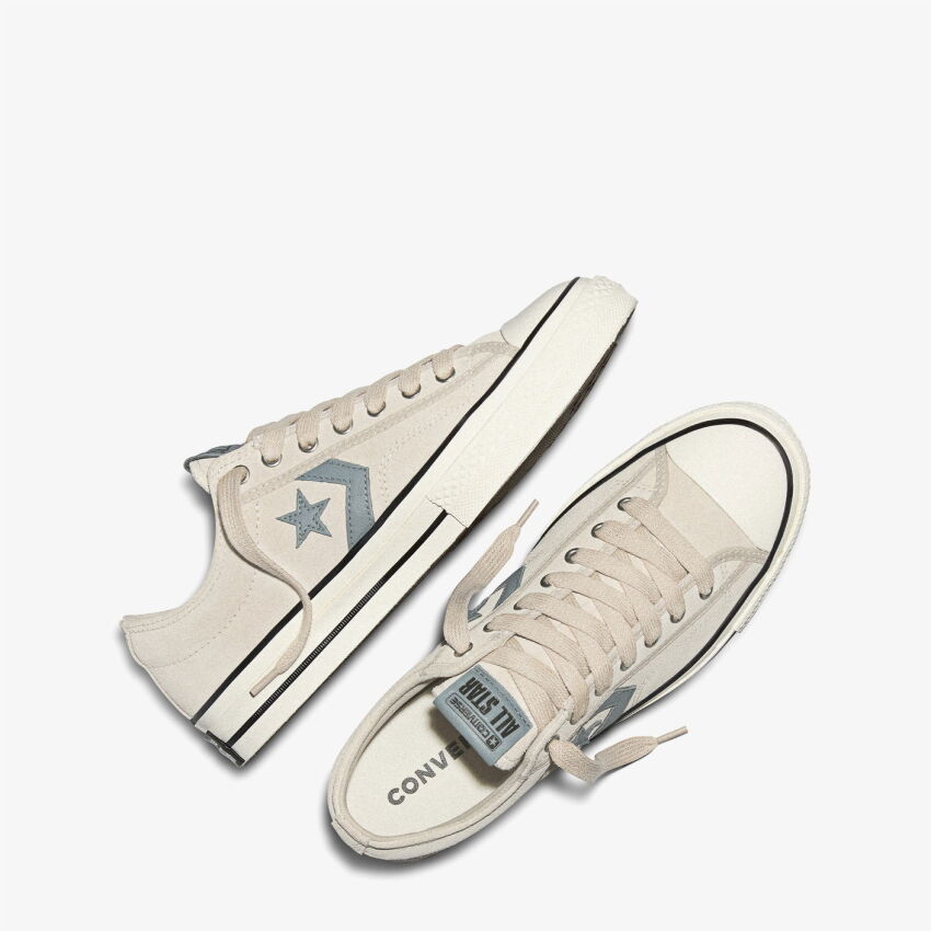 Converse Star Player 76 Suede Bej Erkek Sneaker Ayakkabı - 5