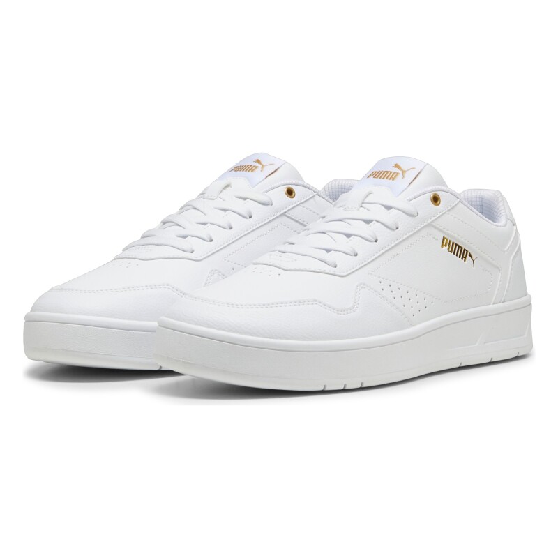 Puma Court Classic Beyaz Erkek Günlük Ayakkabı - 3