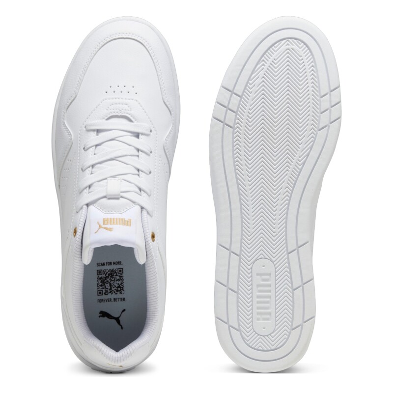 Puma Court Classic Beyaz Erkek Günlük Ayakkabı - 4