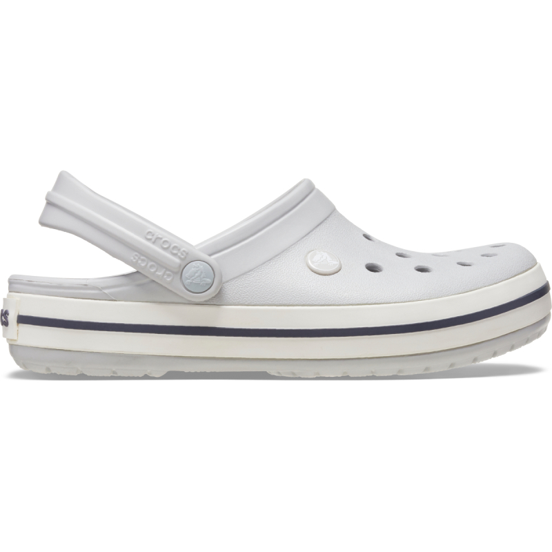 Crocs Crocband Gri-Beyaz Unisex Terlik - Crocs