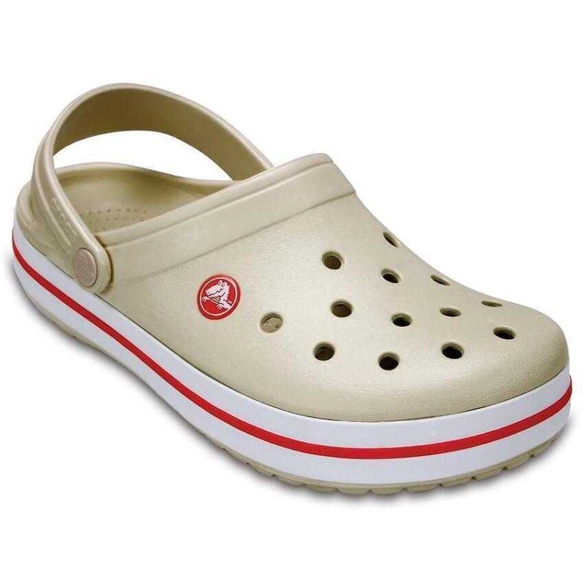 Crocs Crocband Stucco-Melon Unisex Terlik - 5