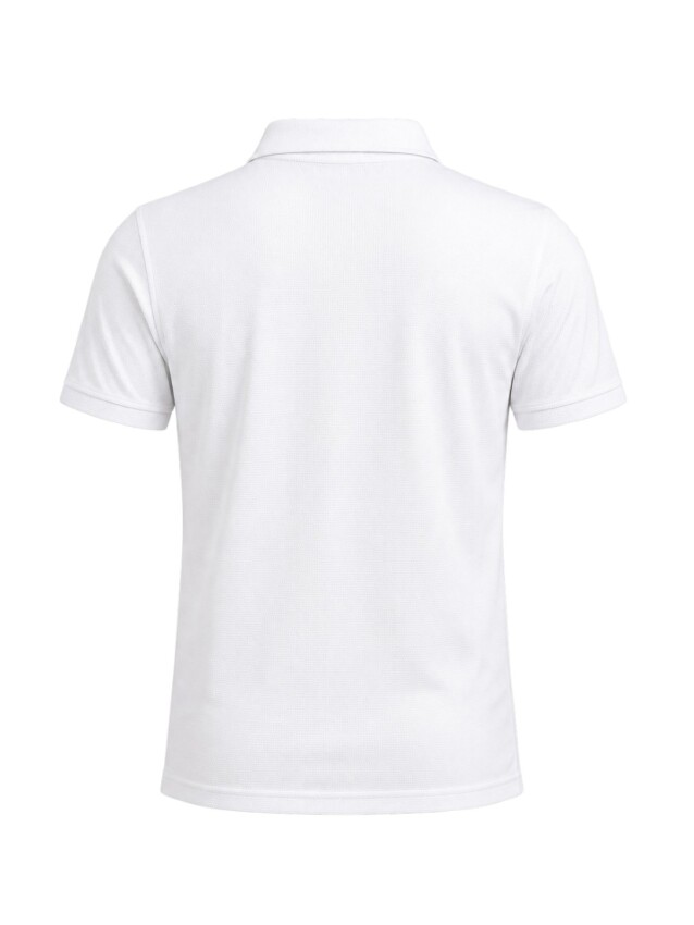 Crosstime Battal Waffle Beyaz Erkek Polo Tshirt - 2