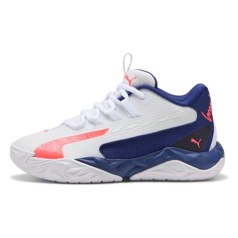 Puma Dagger 2 Jr Beyaz Çocuk Basketbol Ayakkabısı - Puma (1)