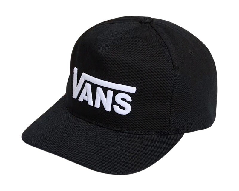 Vans Drop V Logo Snapback Siyah Unisex Şapka - Vans