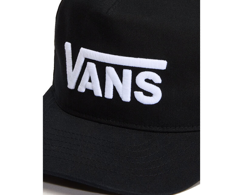 Vans Drop V Logo Snapback Siyah Unisex Şapka - 3
