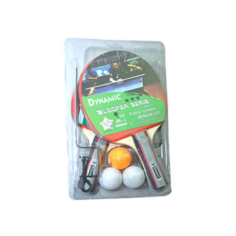 Dynamic DYNAMIC 8600D 2 RAKET 3 TOP AĞ SET STD Unisex Ping Pong Raketi 1DYAK8600D - Dynamic