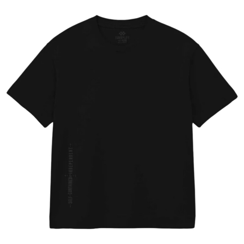 Tommy Life Battal O Yaka Siyah Erkek Tshirt - Tommy Life (1)