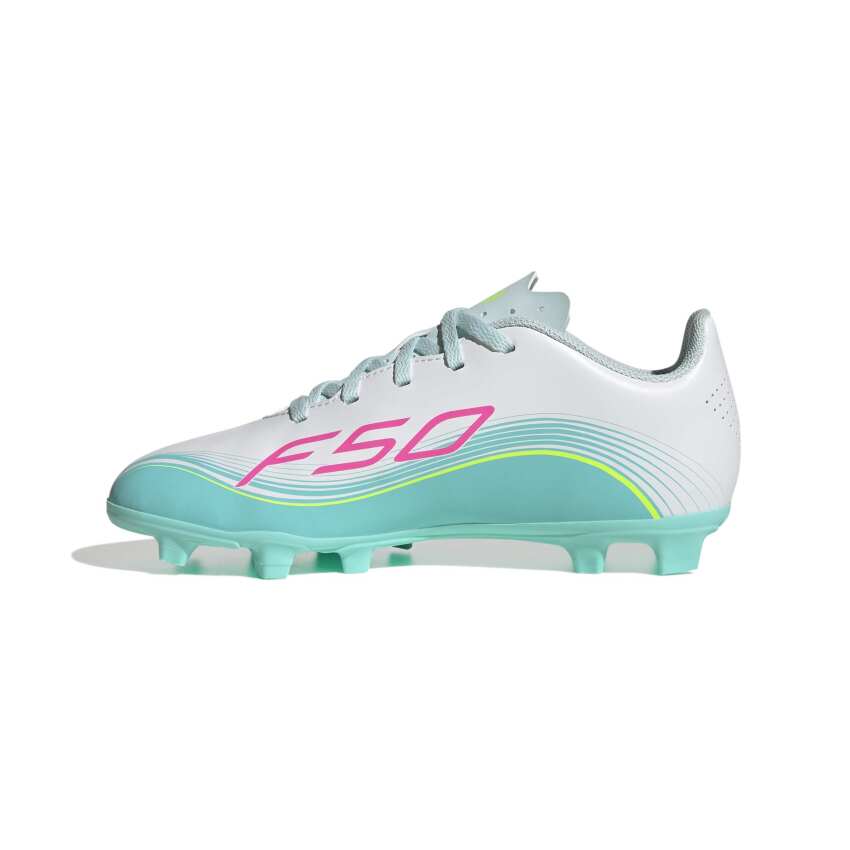 Adidas F50 Messi Club Fg/Mg Beyaz Çocuk Krampon - 2