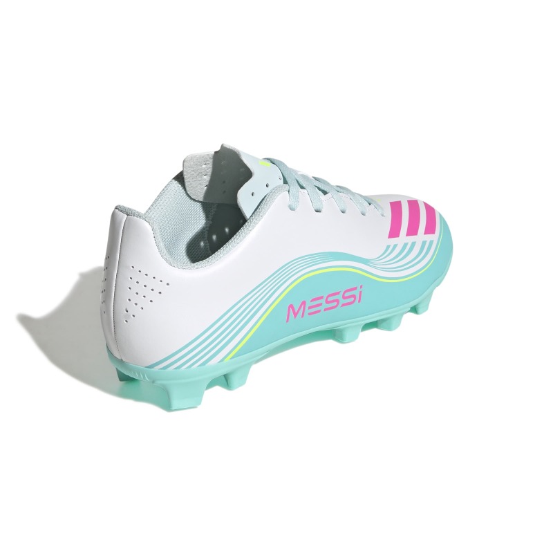 Adidas F50 Messi Club Fg/Mg Beyaz Çocuk Krampon - 4