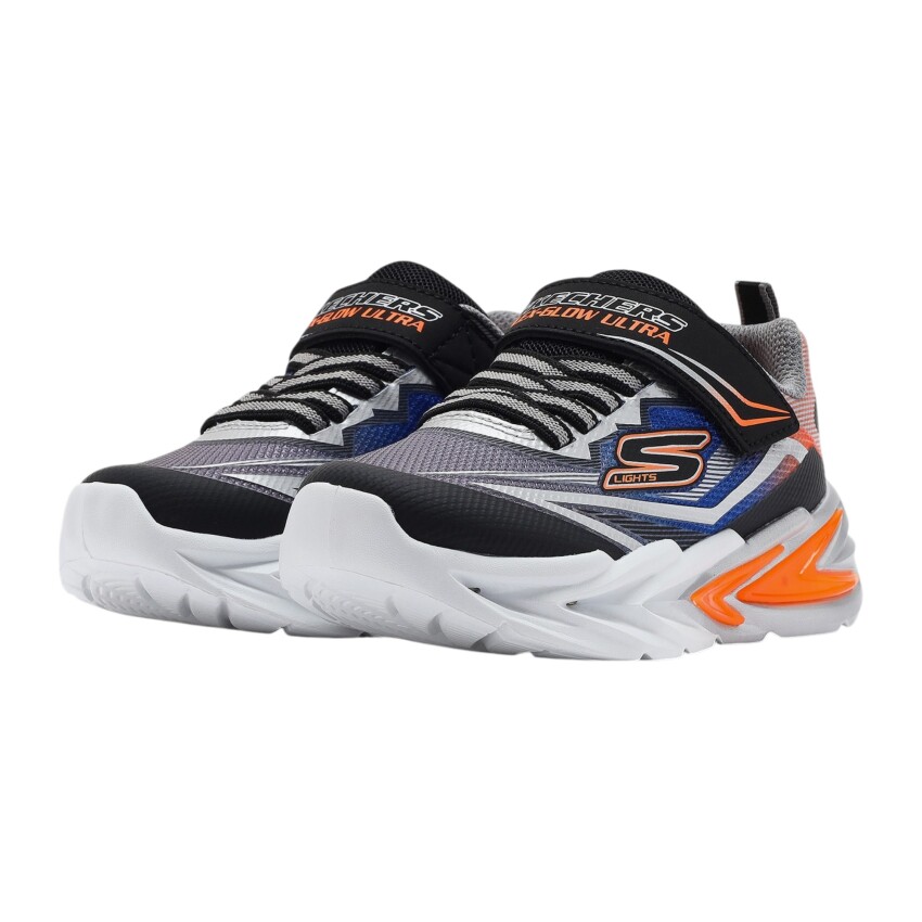 Skechers Flexglow Ultra Siyah Çocuk Günlük Ayakkabı - 3