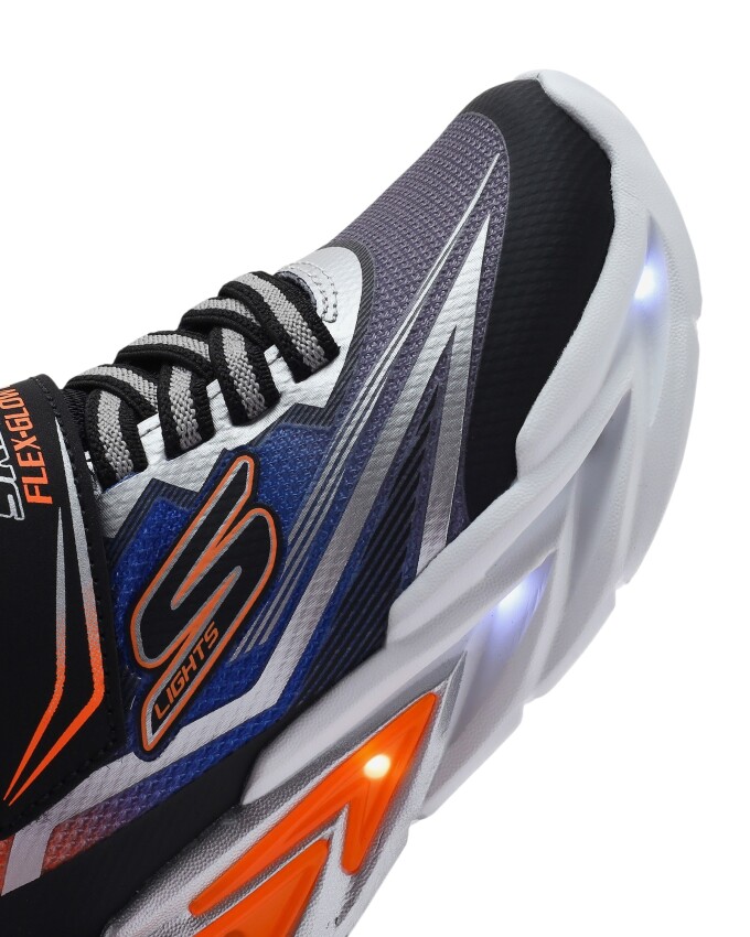 Skechers Flexglow Ultra Siyah Çocuk Günlük Ayakkabı - 7
