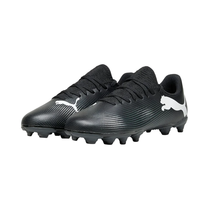 Puma Future 7 Play FG/AG Jr Siyah Çocuk Krampon - 3
