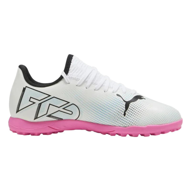 Puma Future 7 Play TT Jr Beyaz Çocuk Halı Saha Ayakkabısı 