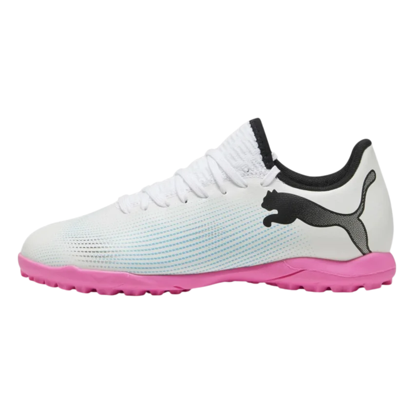 Puma Future 7 Play TT Jr Beyaz Çocuk Halı Saha Ayakkabısı - 2