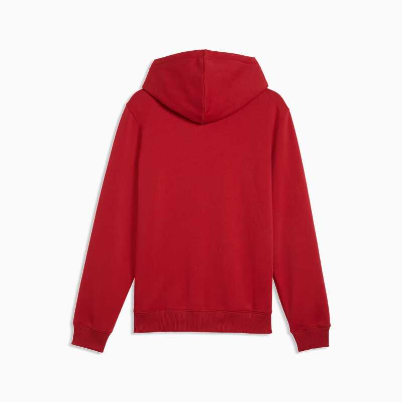 Puma Galatasaray FtblESSENTIALS Kapüşonlu Sarı-Kırmızı Erkek Sweatshirt - 5