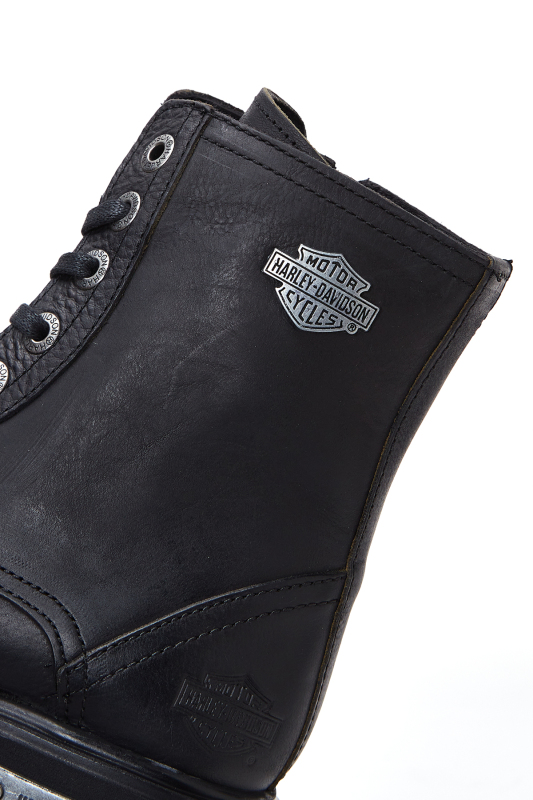 Harley Davidson TUMS NEW Siyah Kadın Bot - 5