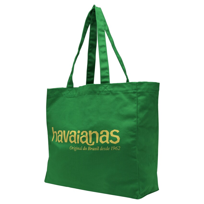 Havaianas Beach Bag XL Logo Yeşil Kadın Omuz Çantası - 2