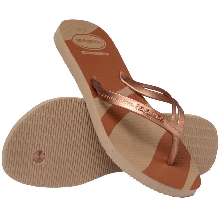 Havaianas Elegance Print Pembe Kadın Terlik - 6