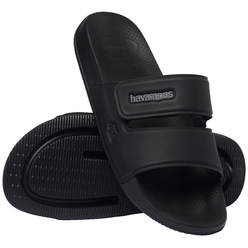 Havaianas Slide Strap Siyah Erkek Terlik - 6