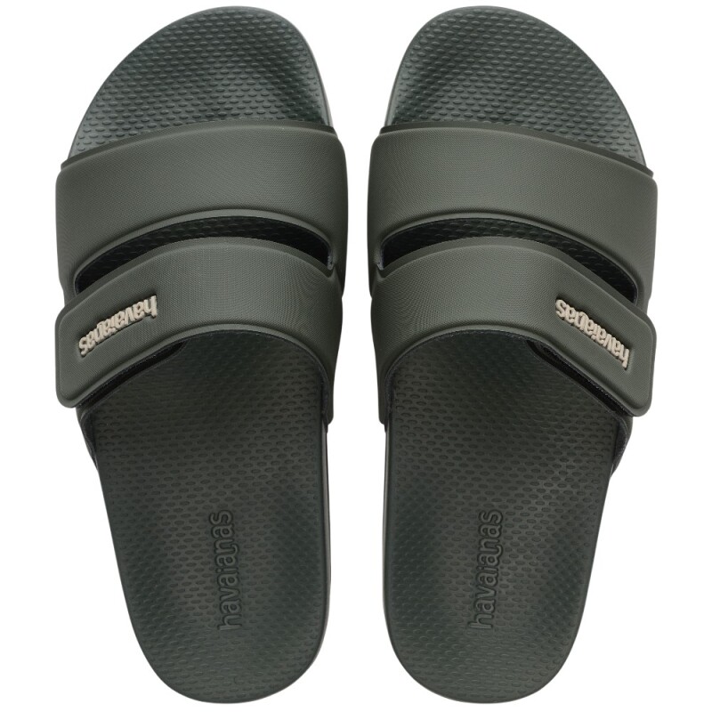 Havaianas Slide Strap Yeşil Erkek Terlik - 4