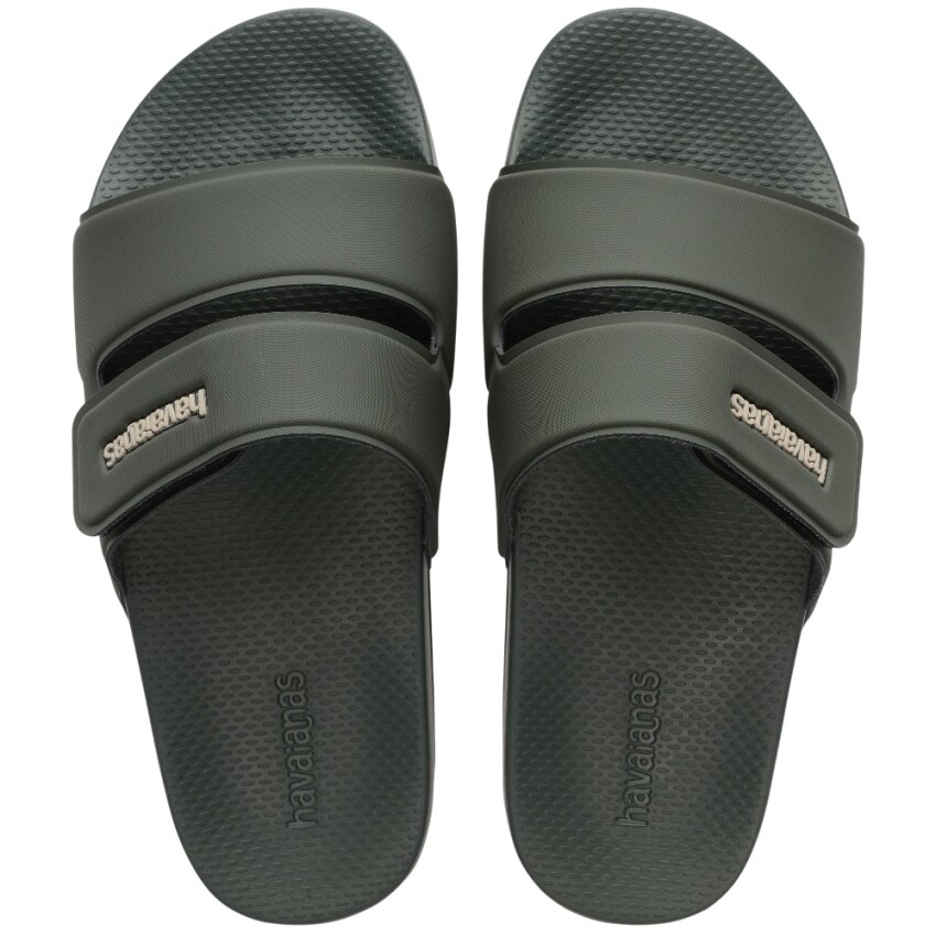 Havaianas Slide Strap Yeşil Erkek Terlik - 4