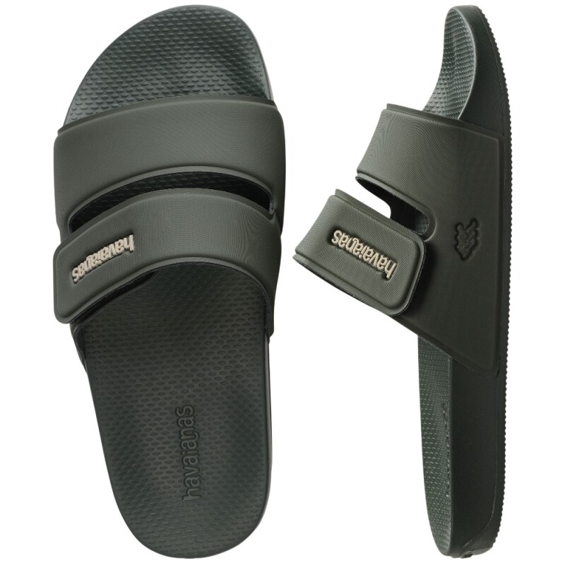 Havaianas Slide Strap Yeşil Erkek Terlik - 5