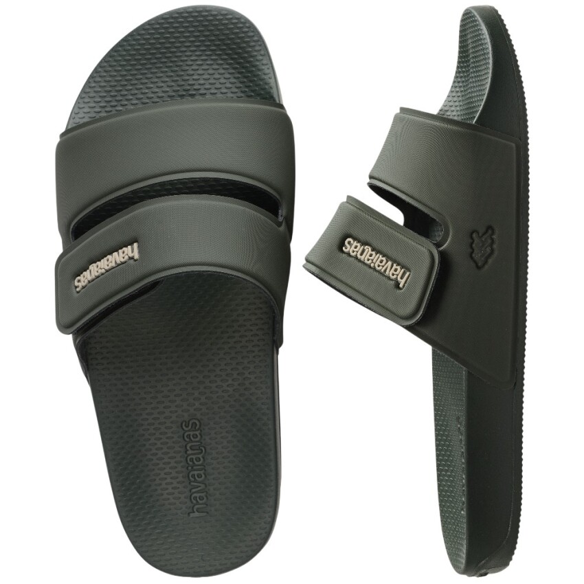 Havaianas Slide Strap Yeşil Erkek Terlik - 5