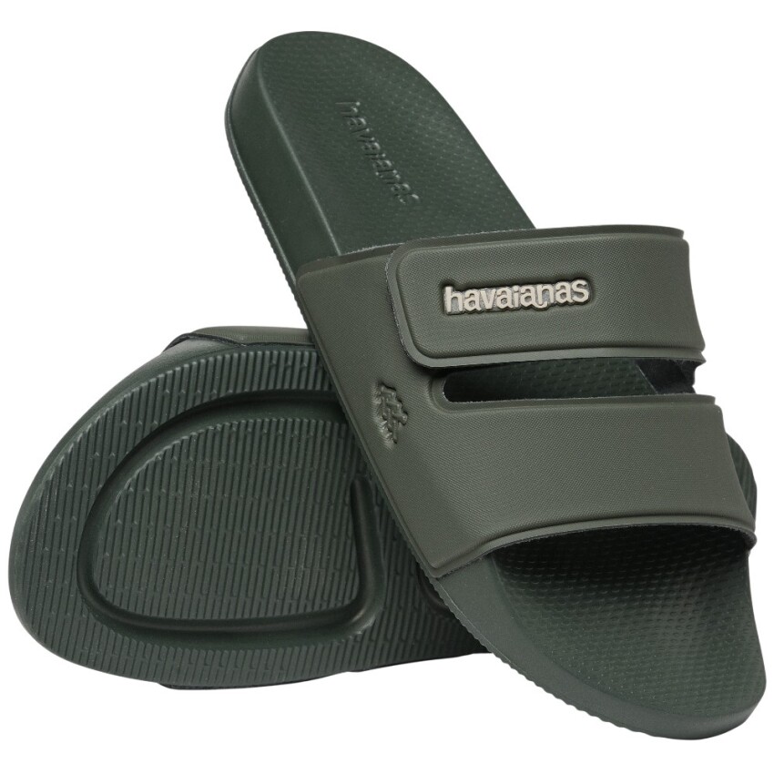 Havaianas Slide Strap Yeşil Erkek Terlik - 6