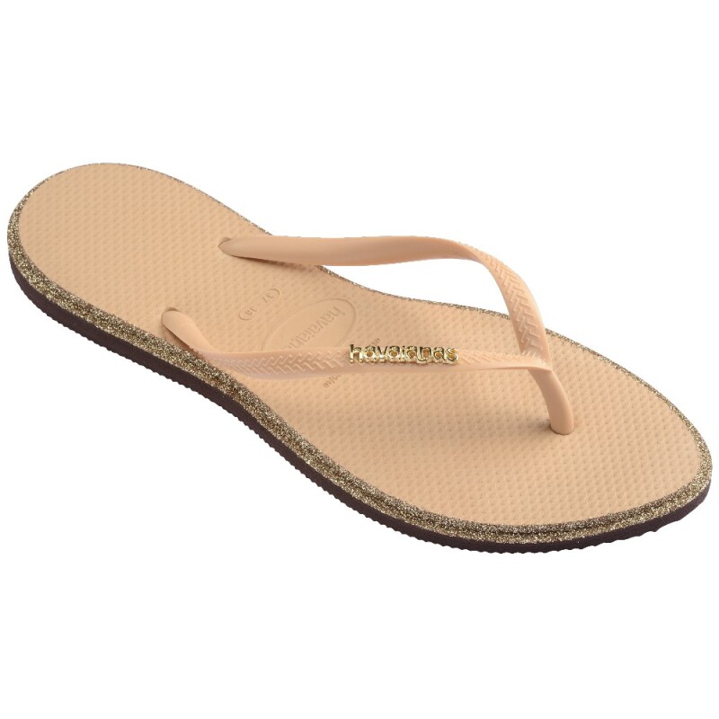 Havaianas Slim Point Glitter Sarı Kadın Terlik - Havaianas (1)