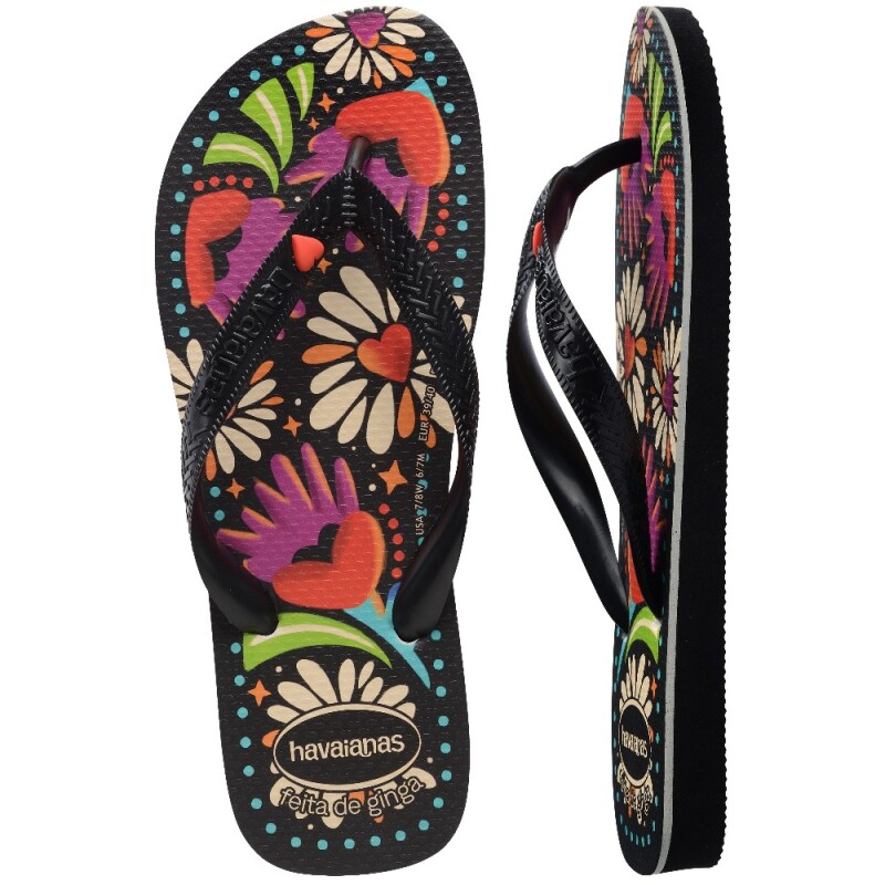 Havaianas Top Ginga Begonia Siyah Kadın Terlik - 5