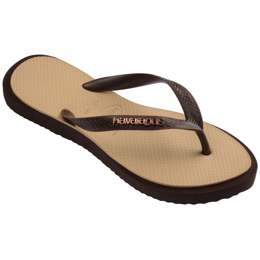 Havaianas Top Point Fusion Kahverengi Kadın Terlik - 2